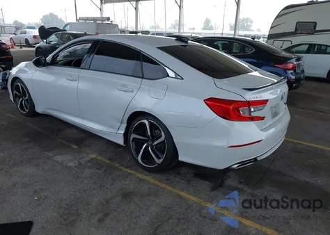 2022 Honda Accord Sport из США, поврежденный, VIN 1HGCV1F37NA115610